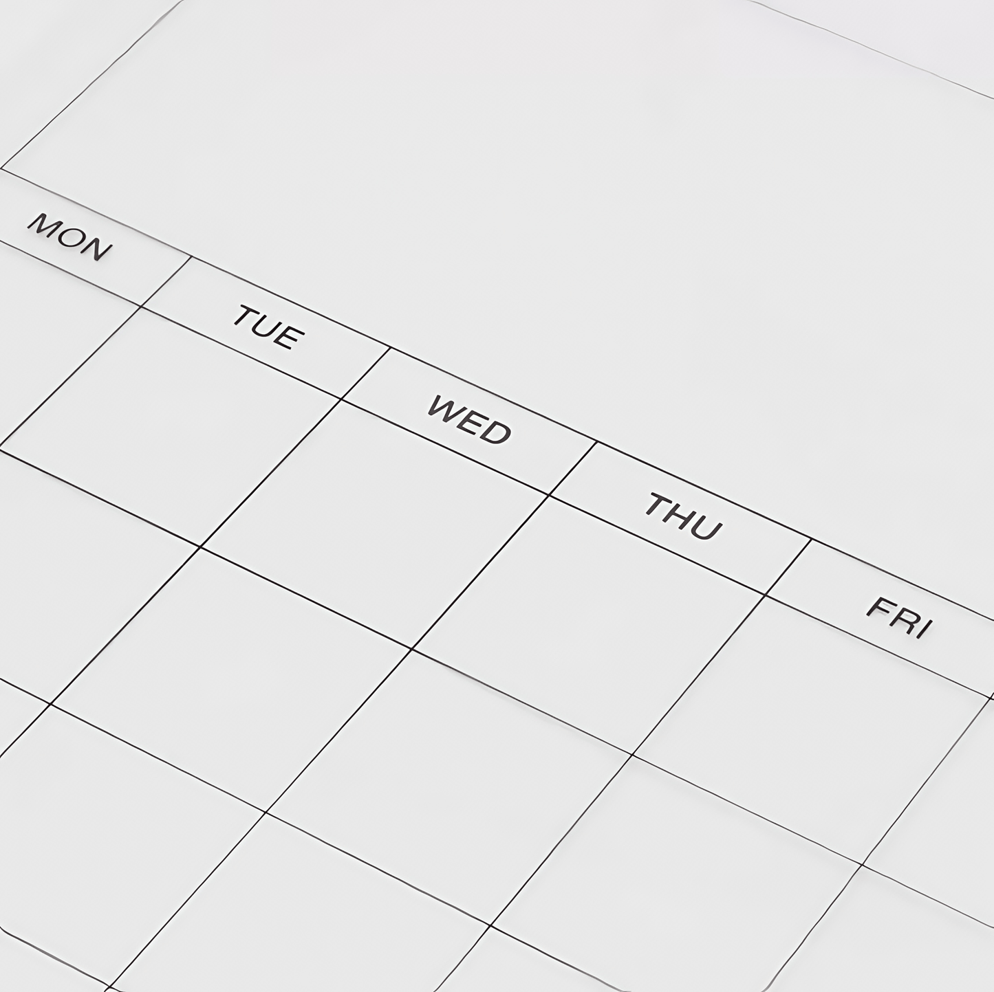 Magnetic acrylic memo board