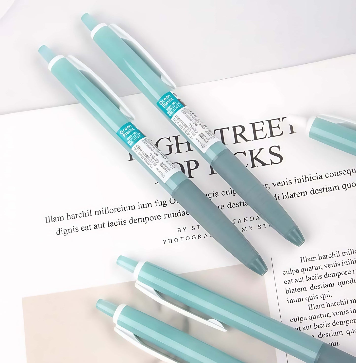 Recycled plastic pen 0.5mm